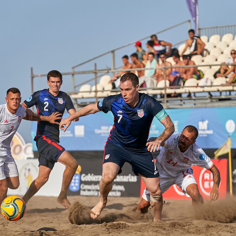 US Beach Mens National Team 2 Spain 6 Mundialito Gran Canaria 2022