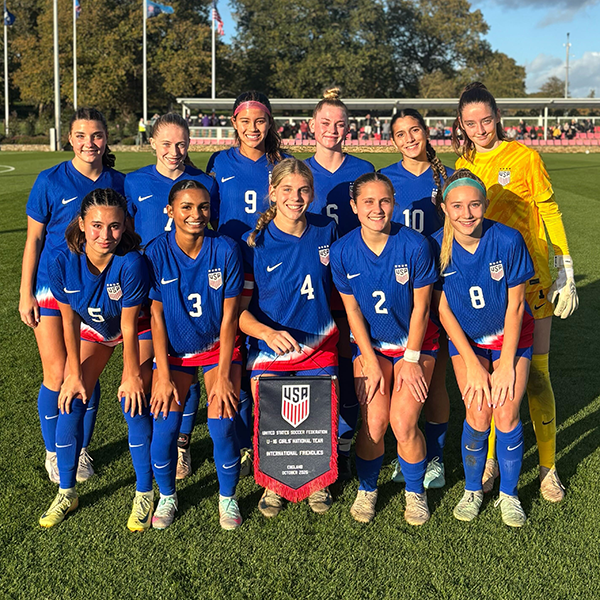 U.S. Under-16 Girls’ National Team Downs England, 1-0
