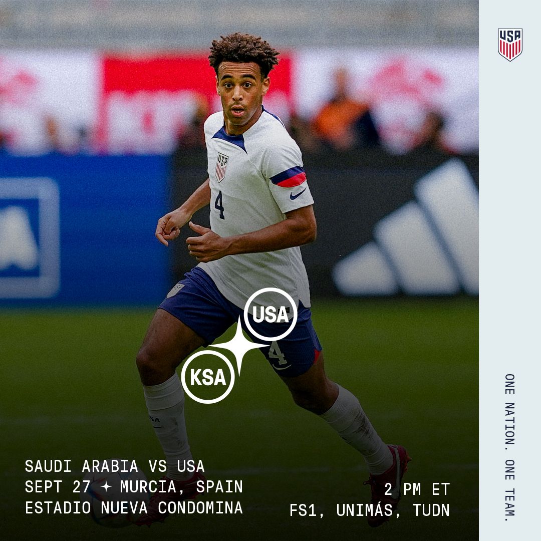 International Friendly USA vs Saudi Arabia Preview TV Channels Start Time Standings