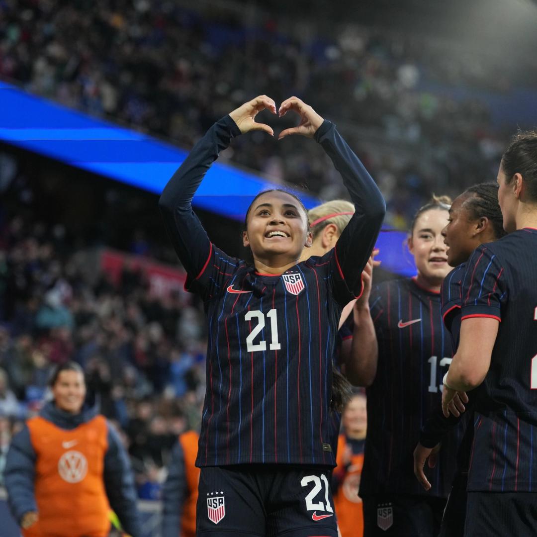 U.S. Women's National Team Defeat Colombia 1-0 On Late Goal From Alyssa Thompson to Win Its Eighth SheBelieves Cup, Presented By Visa
