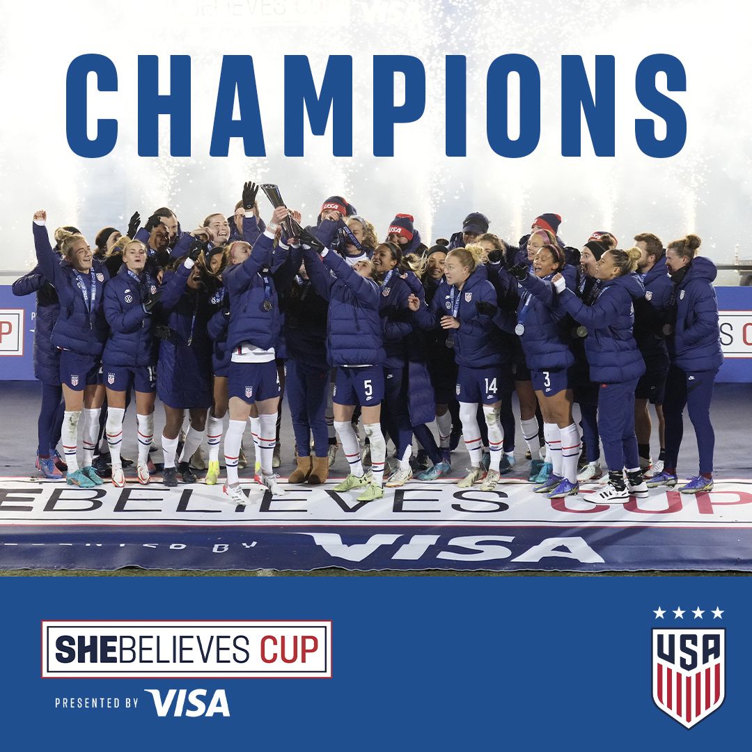 2022 SheBelieves Cup USWNT 5 Iceland 0 Match Report Stats Standings