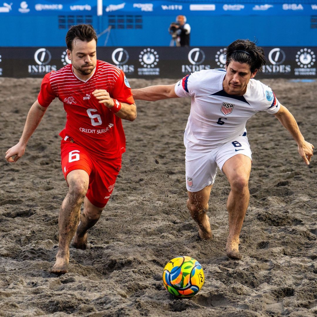 us beach mnt vs switzerland el salvador cup result score stats match recap