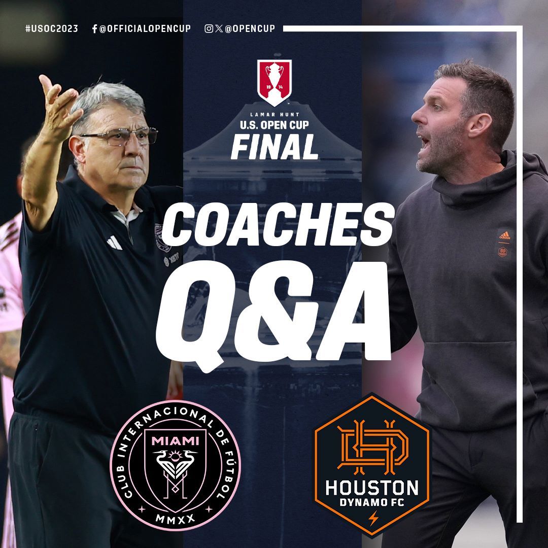 Coaches Q A Tata Martino and Ben Olsen up for the Cup
