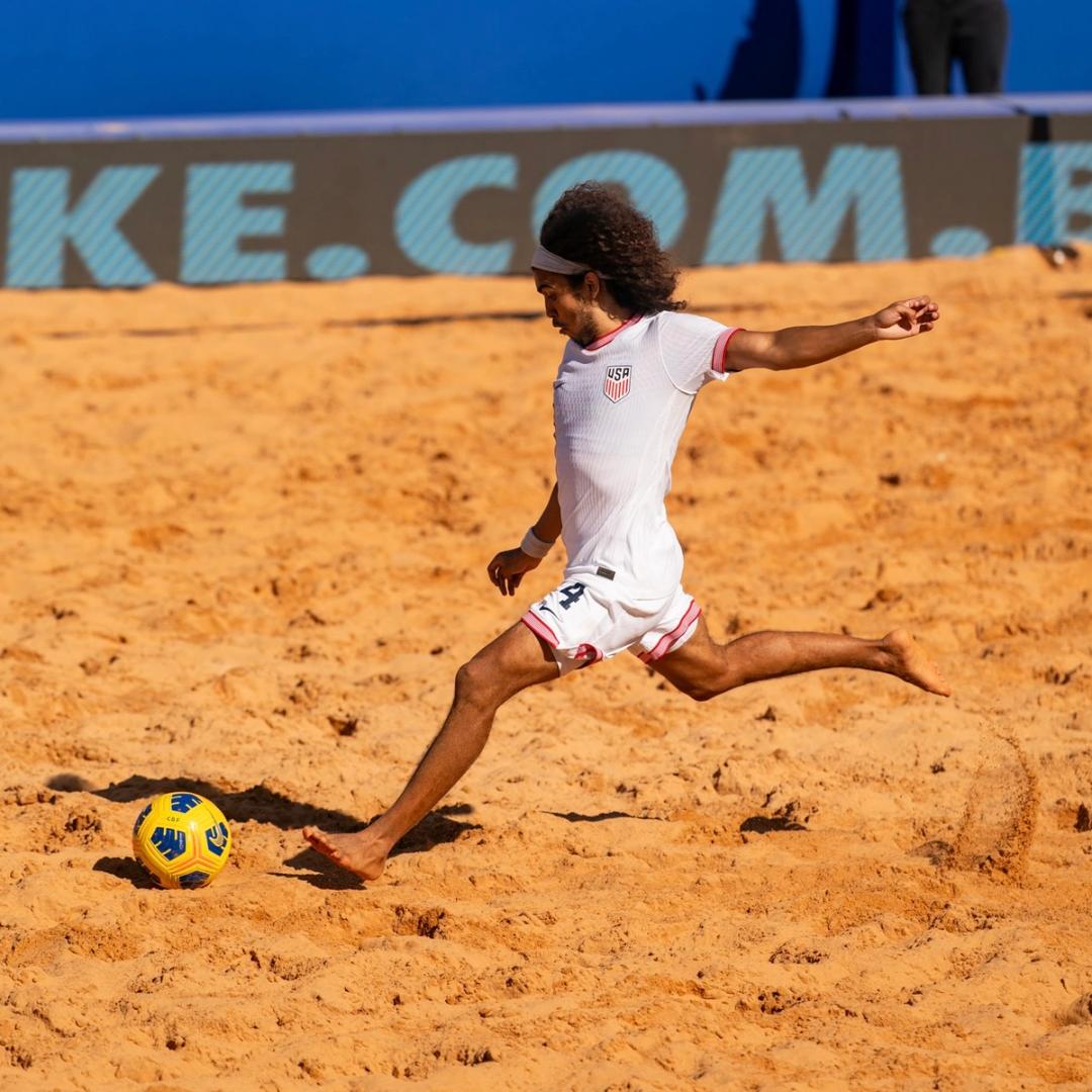 Beach MNT Falls 3-1 to Japan in Opening Match of 2026 Paraíba World Beach Games