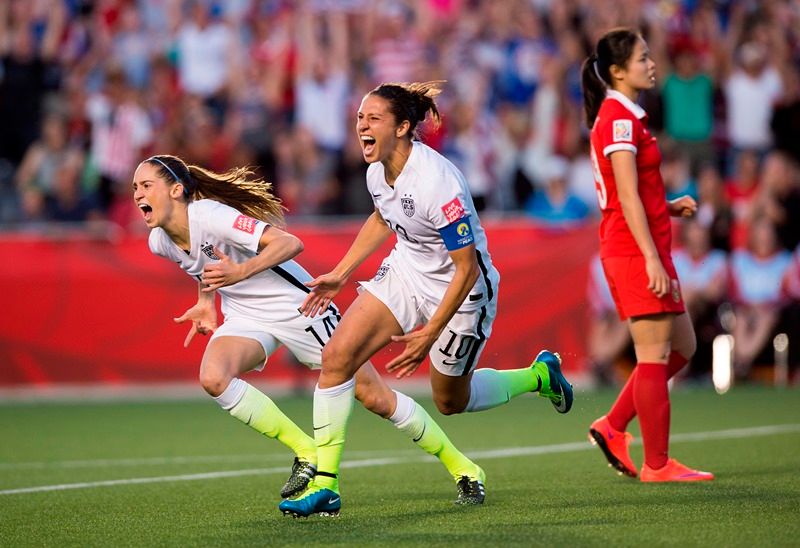 Carli Lloyd, Morgan Brian