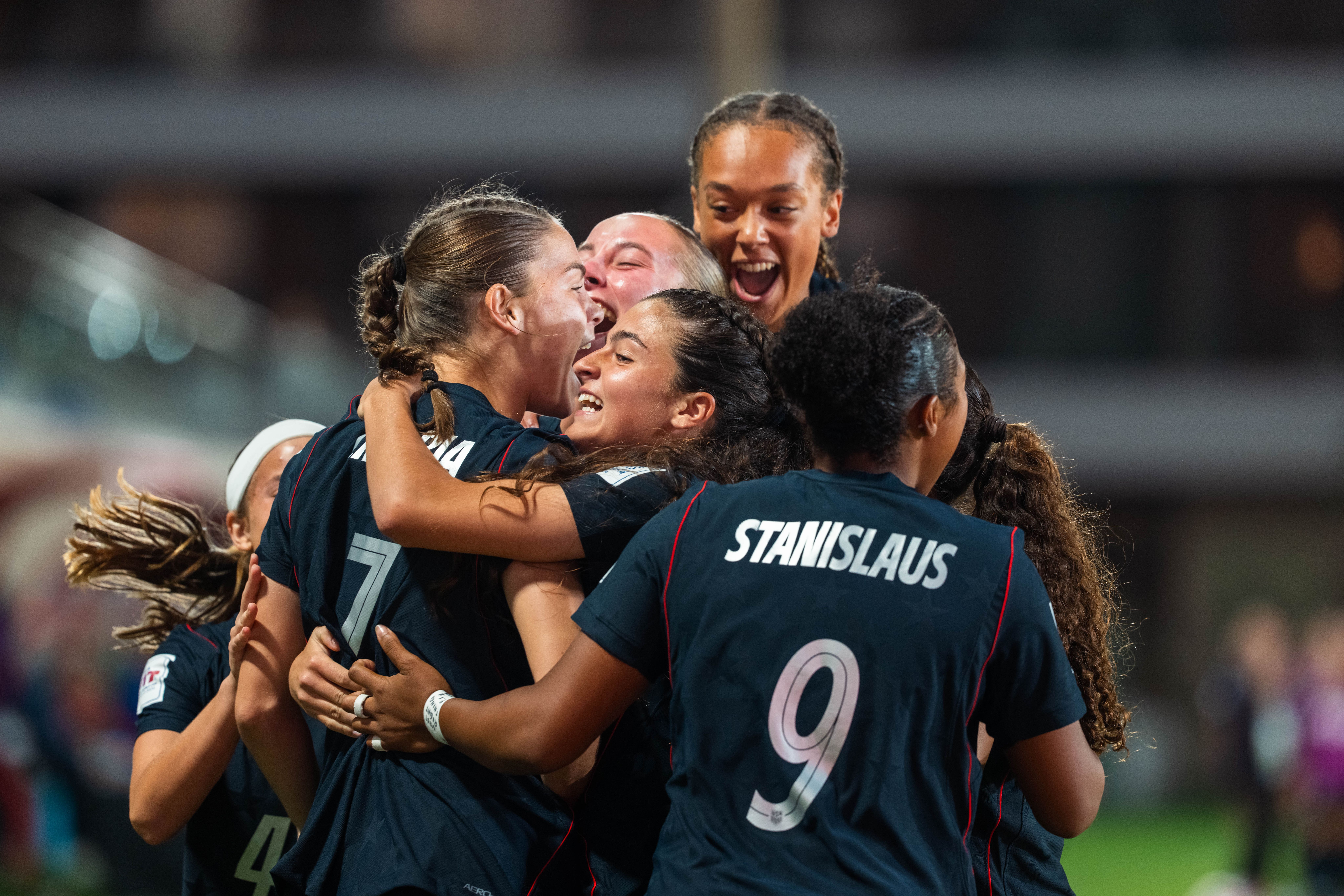 U.S. U-17 Women's National Team Rolls Past Samoa, 17-0, to Open 2026 FIFA U-17 Women's World Cup as Maddie DiMaria Scores Six Goals to Set Four Records