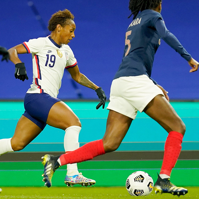 BTC USWNT Travels to Sweden France
