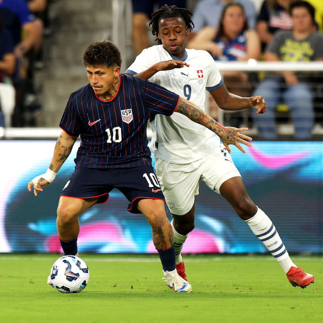 U.S. Squad Can’t Stop Red-Hot Switzerland, Fall 4-0 at GEODIS Park in Nashville