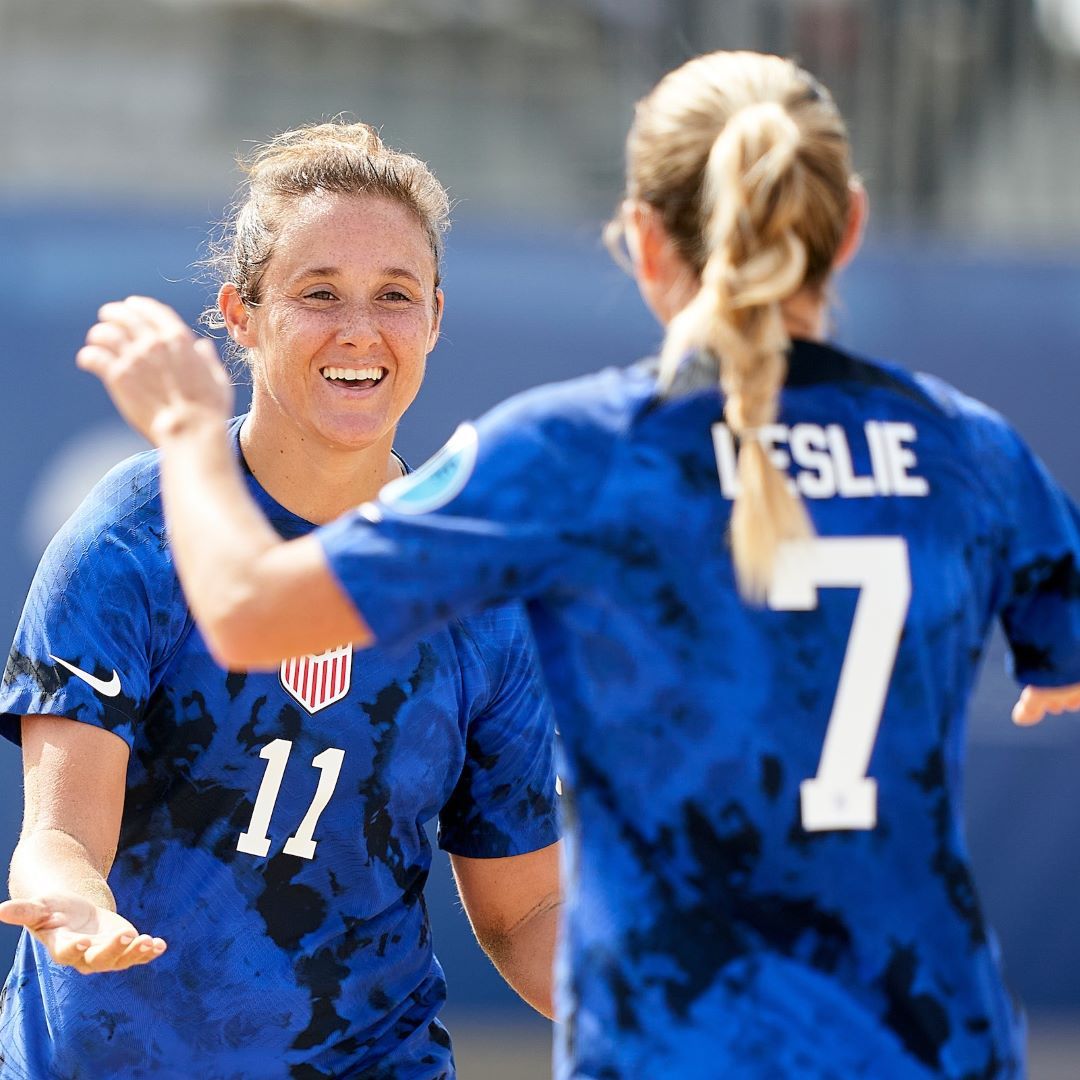 Beach WNT Rallies to Earn Comeback 4 2 Win vs England at Mundialito Finale