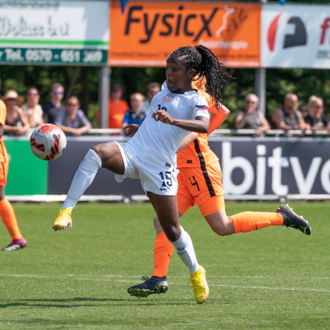 US U15 Wynt Rolls Past Netherlands 7 0 In First Of Two Matches In Europe