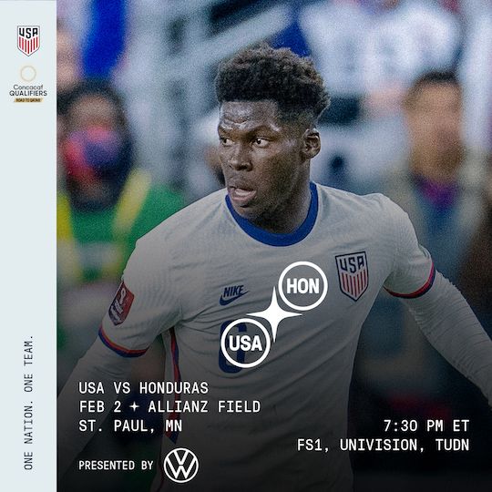 PREVIEW: USMNT Wraps Winter World Cup Qualifying In St. Paul, Minn. Against Honduras