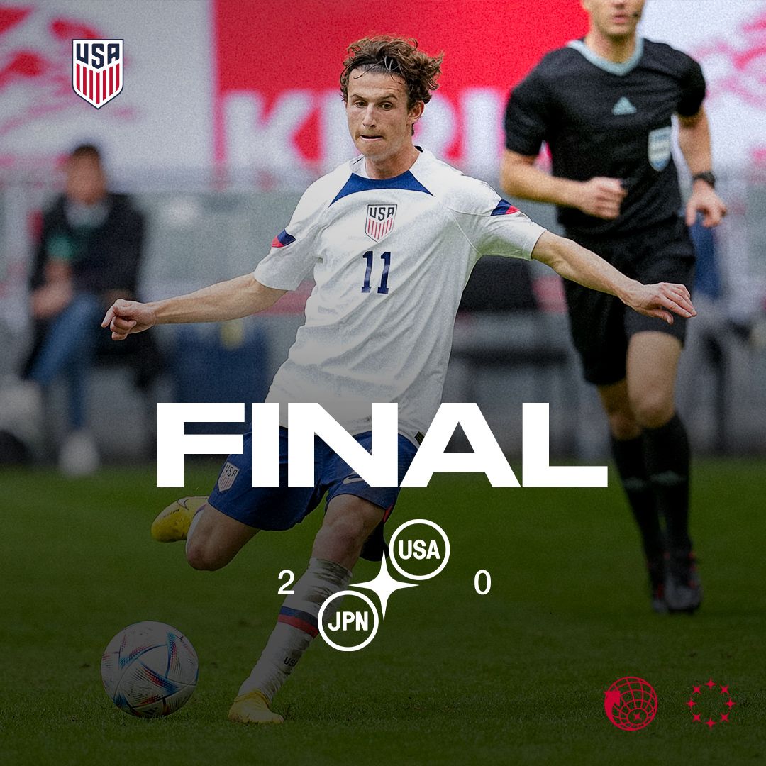 International Friendly USMNT 0 Japan 2 Match Report Stats Standings
