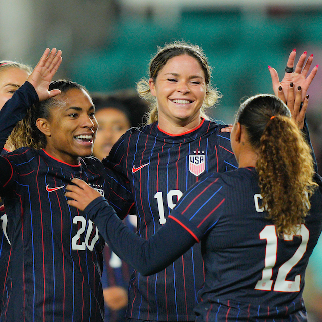 Emma Sears Hat Trick Leads U.S. Women’s National Team to 6-0 Victory over New Zealand in First Visit to CPKC Stadium