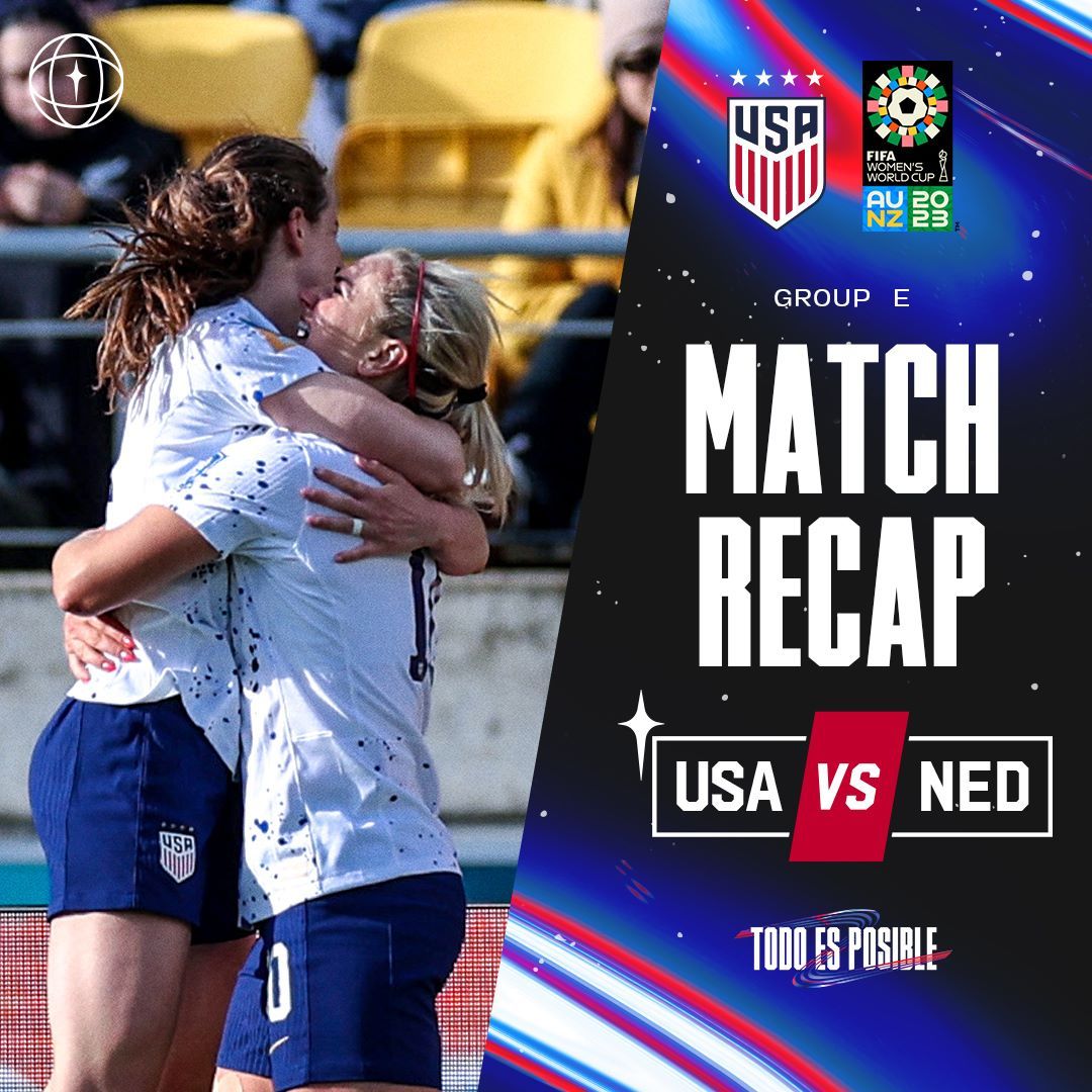 fifa womens world cup 2023 uswnt 1 netherlands 1 match report goals stats standings