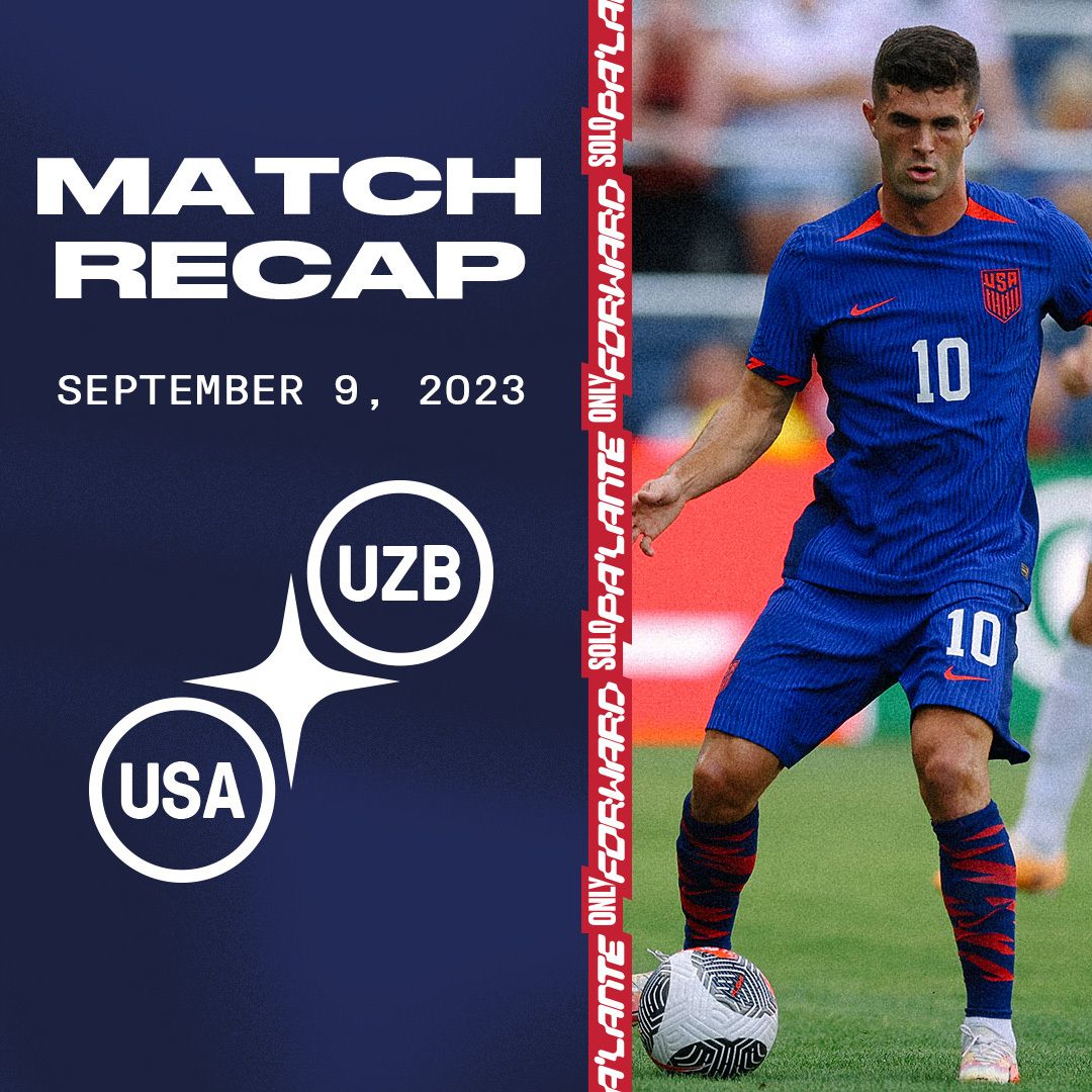 International Friendly USMNT 3 Uzbekistan 0 Match Report Stats Standings