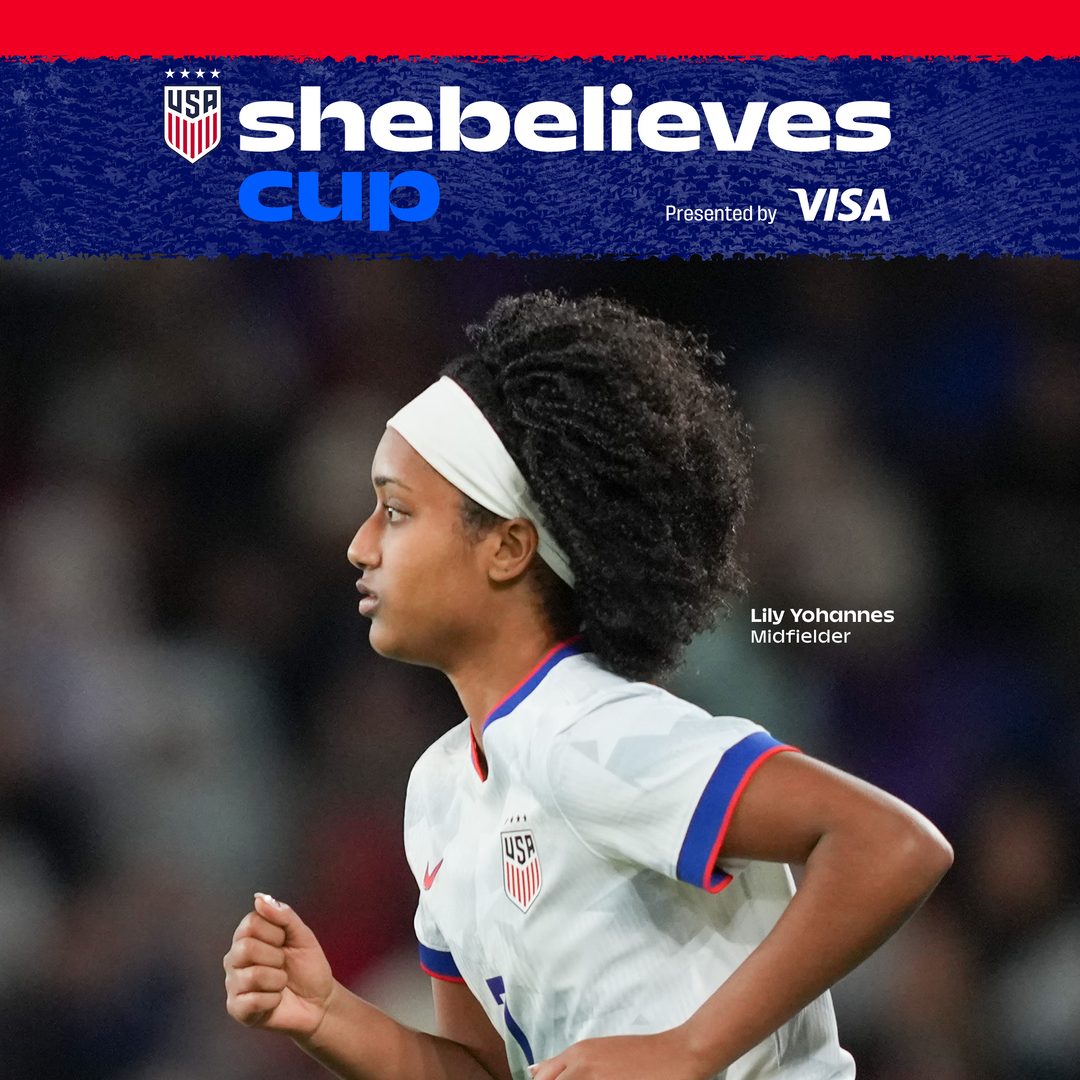Hayes Names 26-Player USWNT Roster for 2026 SheBelieves Cup, Presented by Visa