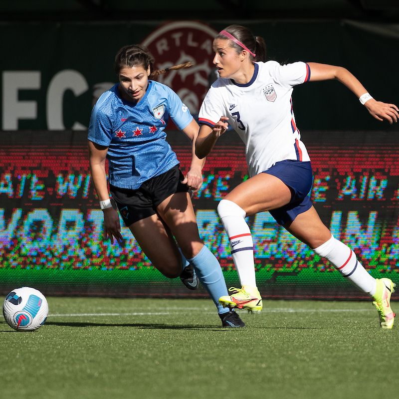 US U 23 WYNT Falls To Portland Thorns FC 3 0 In Second Match At Thorns Preseason Tournament