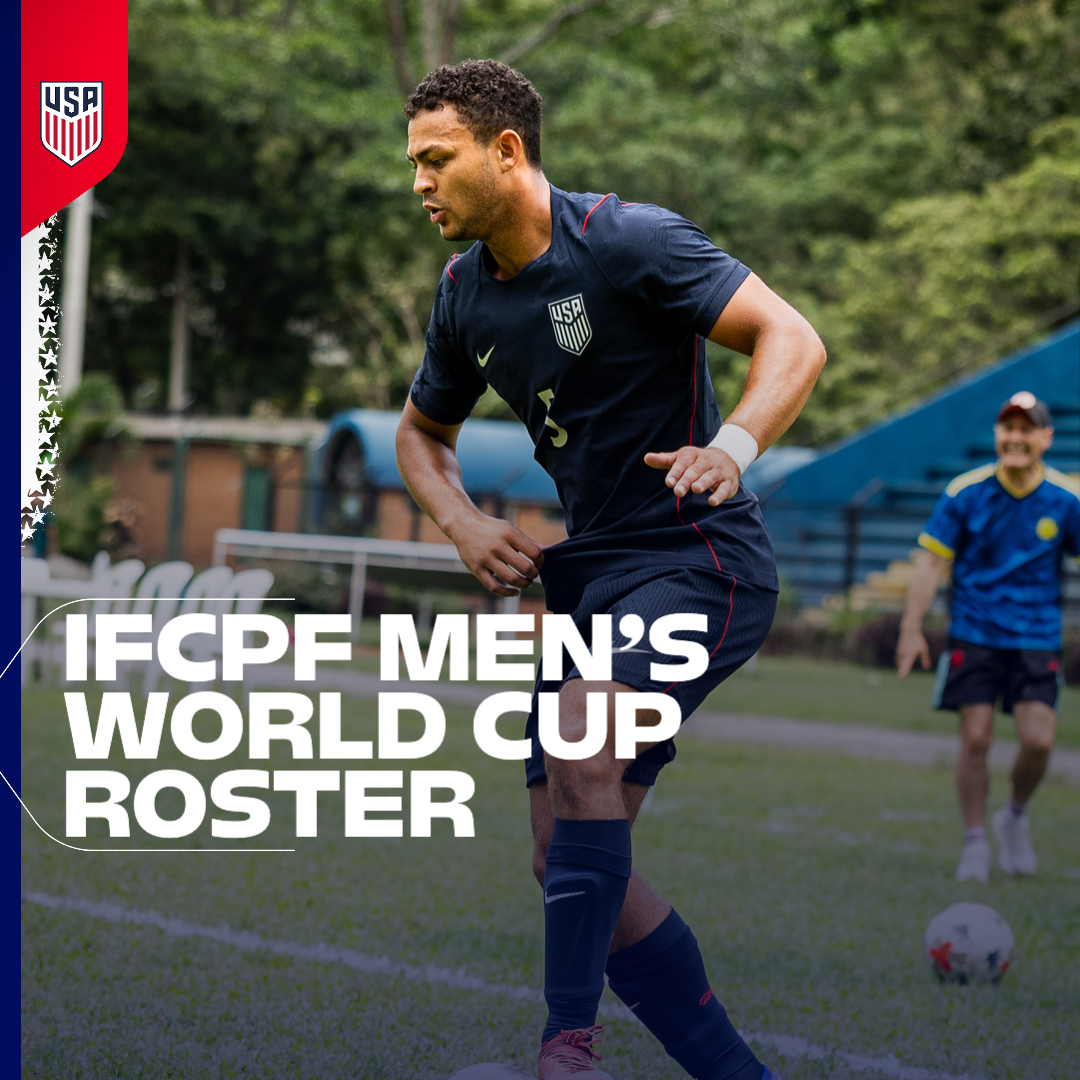 U.S. Men's Cerebral Palsy National Team Head Coach Stuart Sharp Names Final Roster for 2026 IFCPF Men's World Cup in Fayetteville, Ga