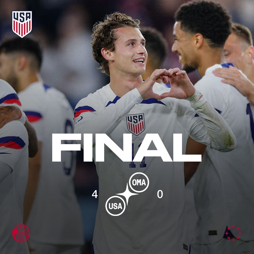International Friendly USMNT 4 Oman 0 Match Highlights Goals Stats Score
