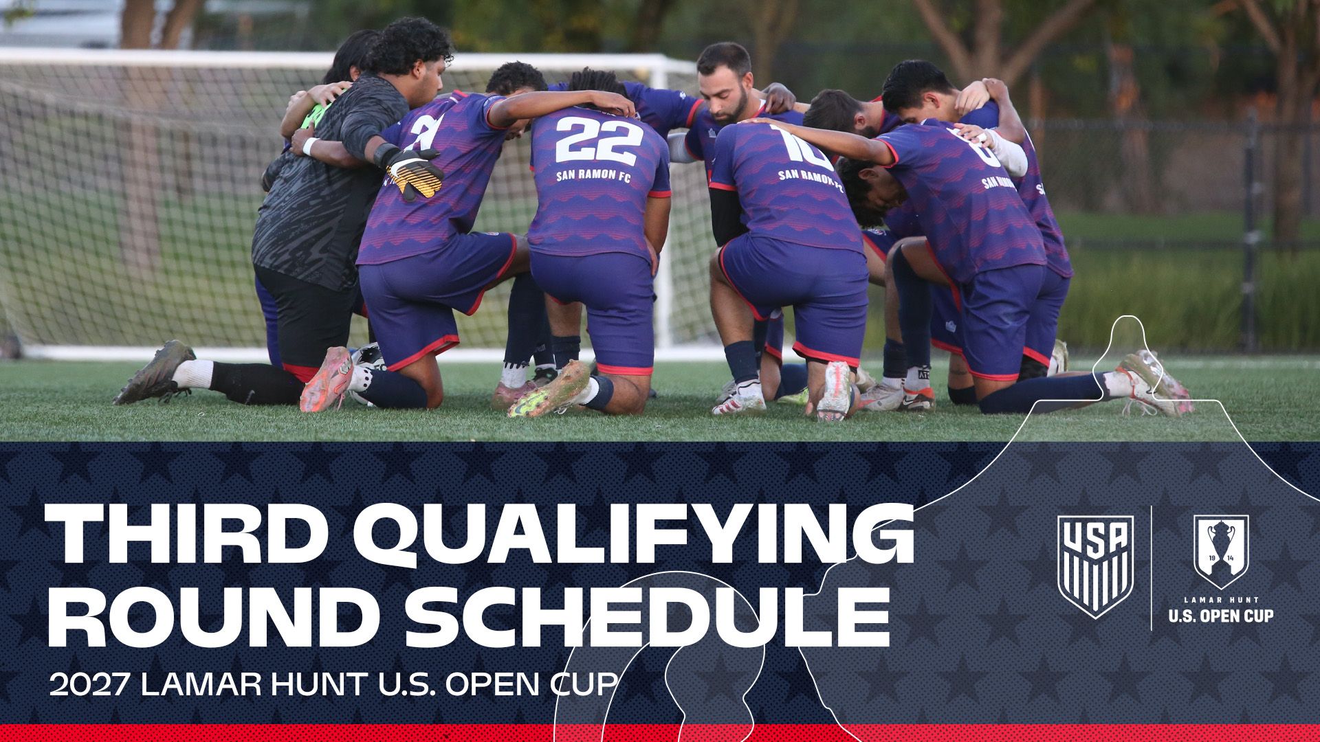 Schedule Confirmed for 2027 Lamar Hunt U.S. Open Cup Third Qualifying Round