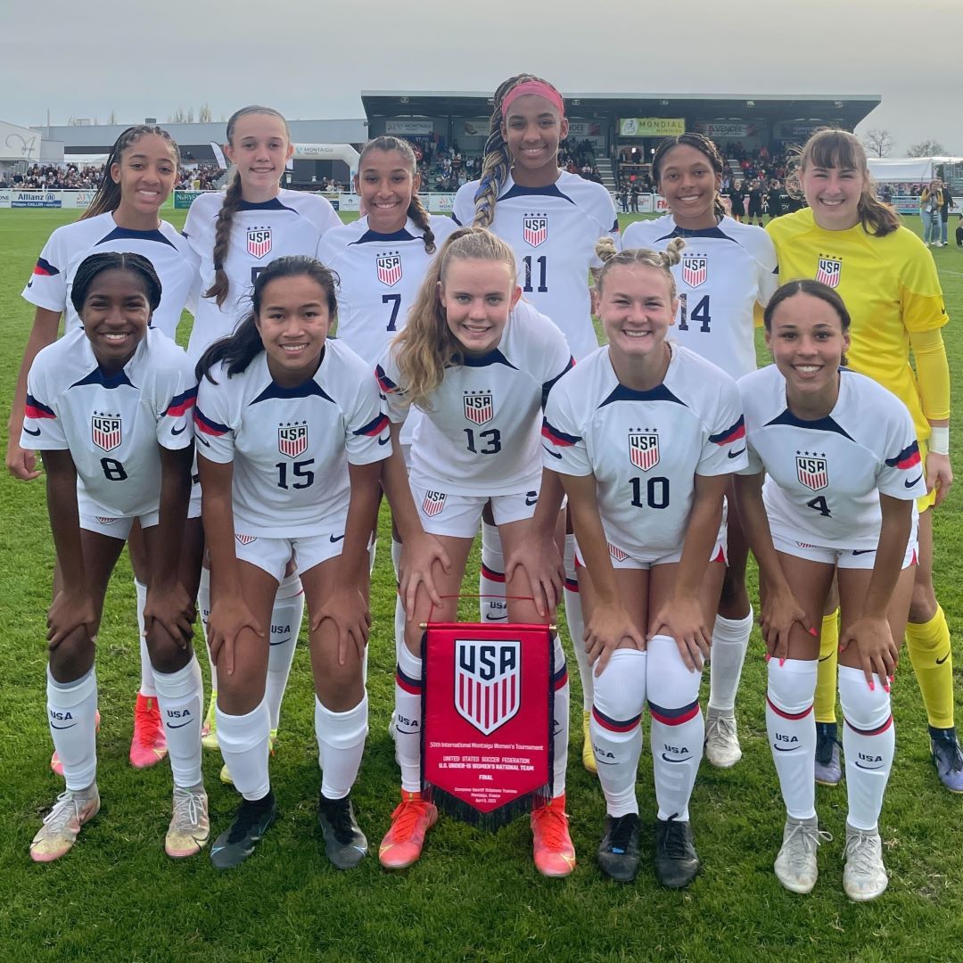US U16 WYNT Wins Mondial Montaigu Tournament With 1 0 Victory Over Host France