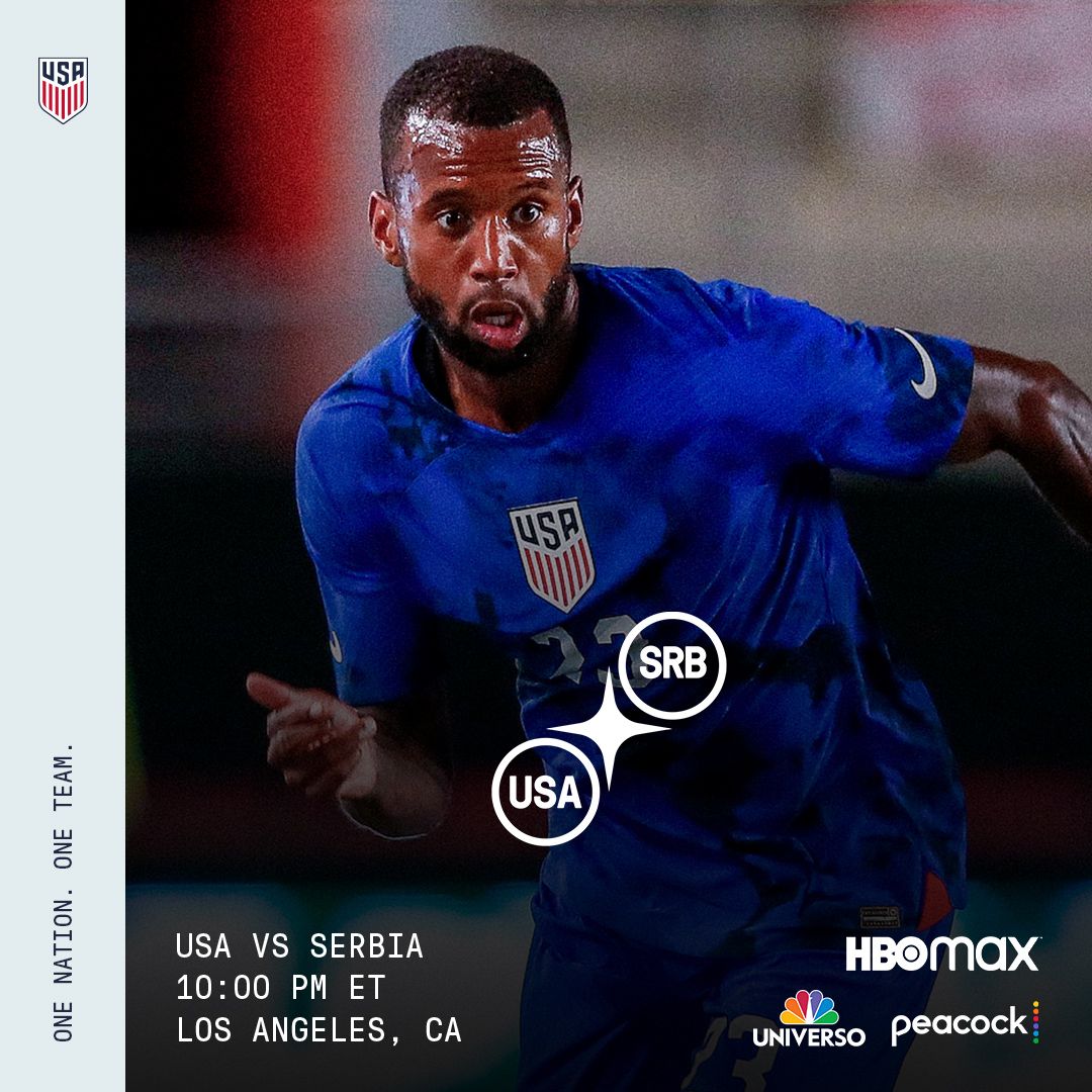 2023 USMNT vs Serbia Preview TV Channels Start Time