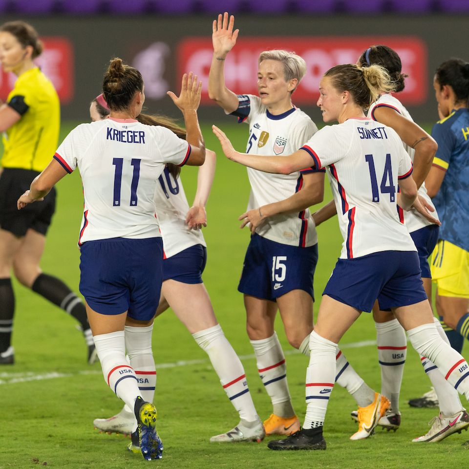 BTC USWNT Opens 2021 With Two Wins Against Colombia