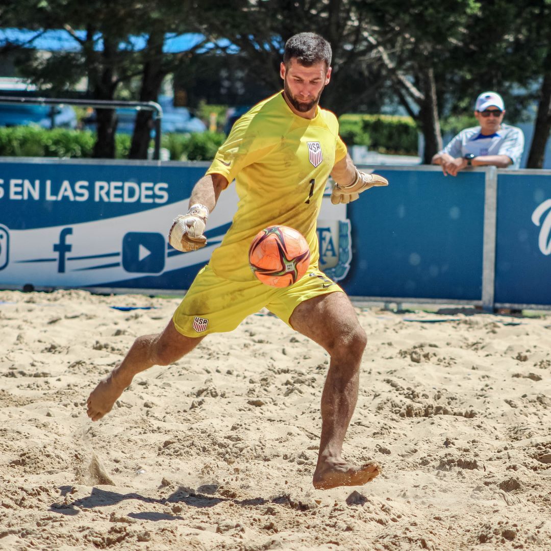 US Mens Beach National Team Coach Francis Farberoff Names Roster 2024 FIFA Beach Soccer World Cup