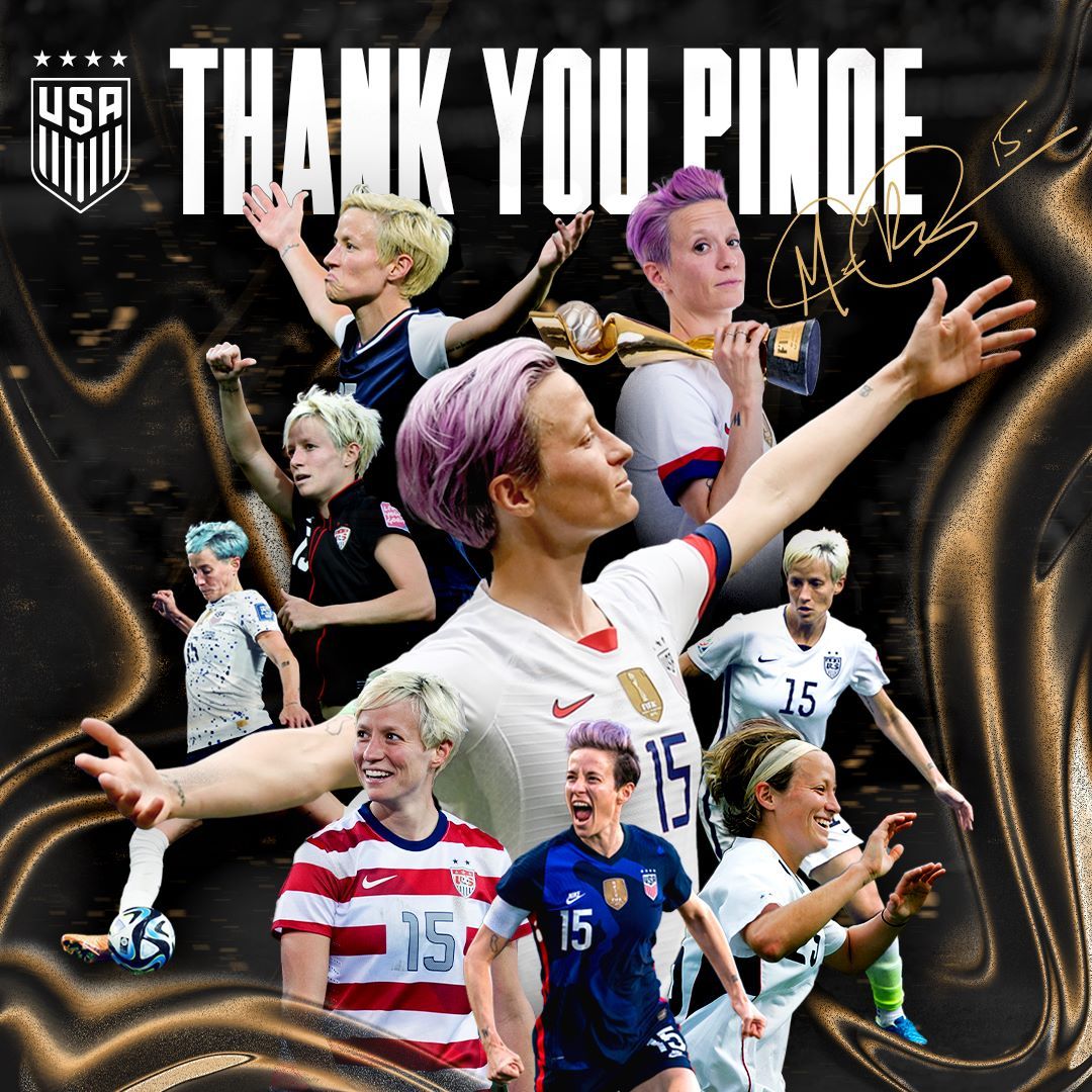 USWNT Legend Megan Rapinoe to Play Final International Match on Sept 24 in Chicago
