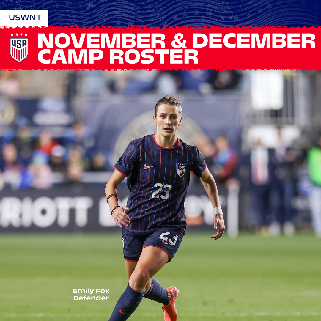Hayes Names 26-Player USWNT Training Camp Roster for Matches Against Italy in Orlando and Ft. Lauderdale, Fla.