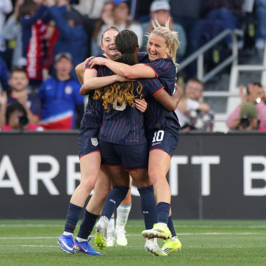 U.S. Women's National Team Opens 2026 SheBelieves Cup, presented by Visa, With 2-0 Win Over Argentina
