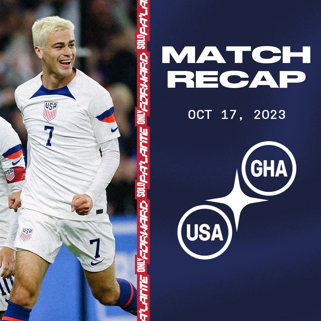 usmnt vs ghana highlights score match recap goals stats