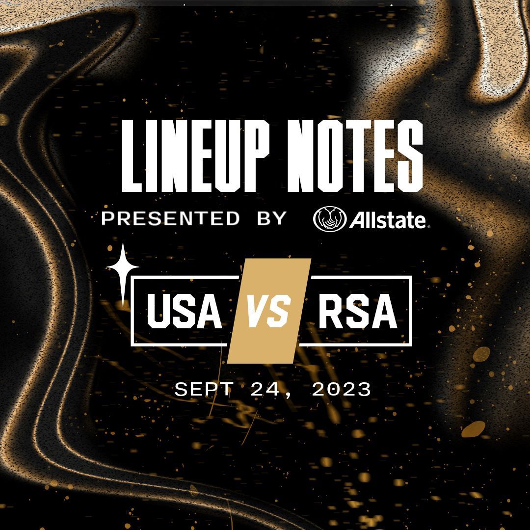 USWNT vs South Africa USA Lineup Today Starting 11 Chicago 9 24 23