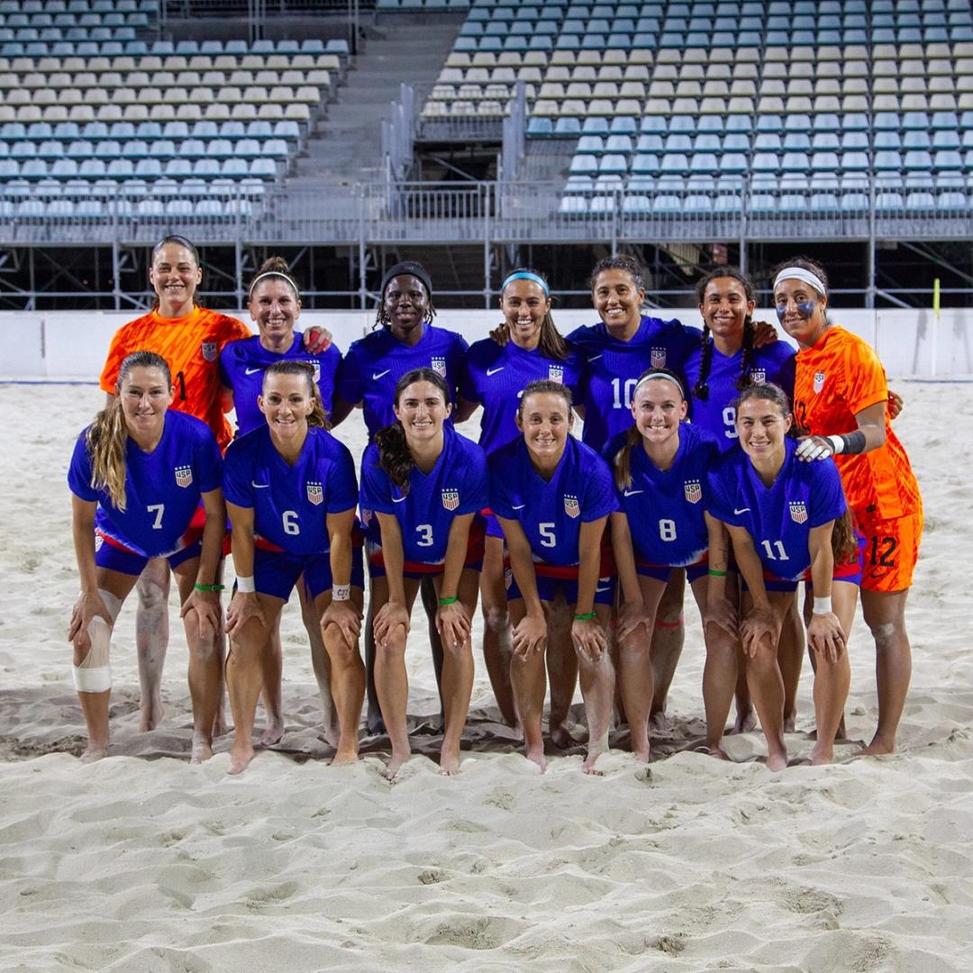 Beach WNT Sweeps Bahamas in Trio of Friendlies to Open 2026