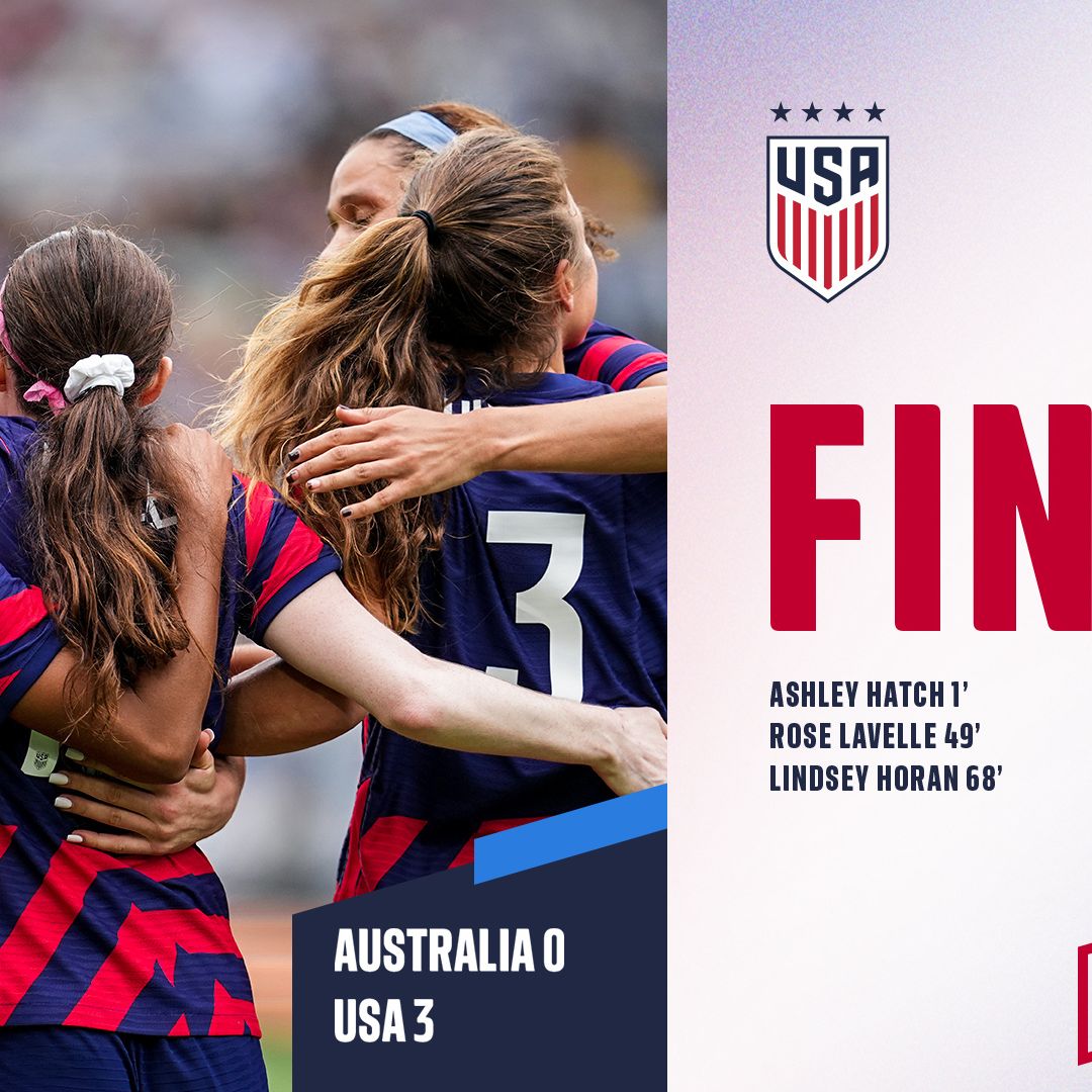 International Friendly 11 26 21 Australia vs USWNT Match Report