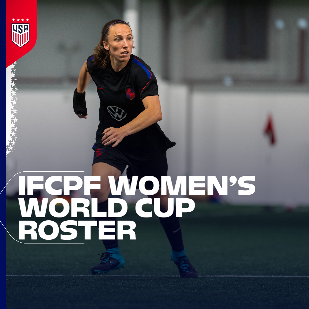 U.S. Women's Cerebral Palsy National Team Head Coach Chris Maravalli Names Official 10-Player Roster for 2026 IFCPF Women's World Cup From Oct. 15-23