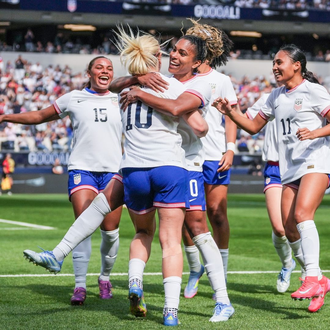 USWNT Downs Brazil 2-0 on Goals From Trinity Rodman and Lindsey Heaps in Front of 32,303 in Los Angeles