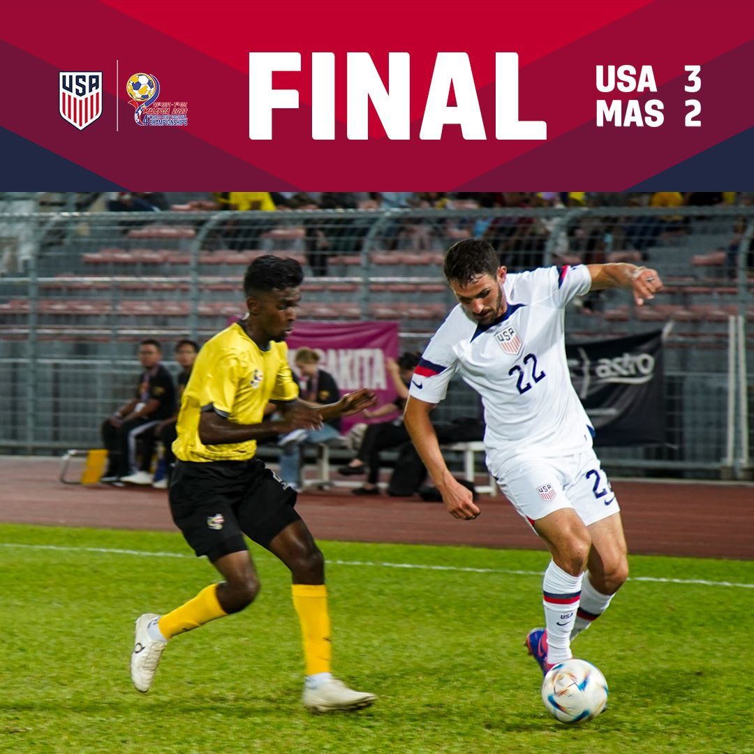 Chad Johnson Brace Pushes US Mens DNT To 3 2 Win vs Malaysia in World Championships Opener