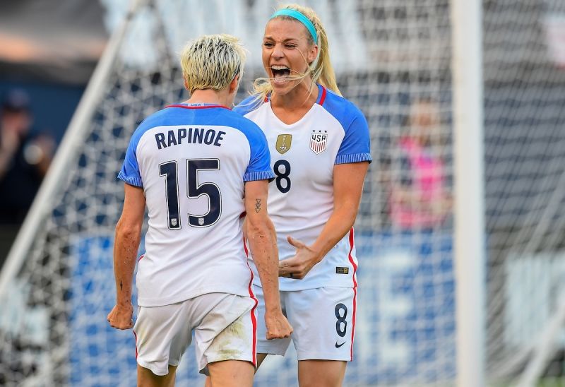 U.S. WNT - Megan Rapinoe, Julie Ertz