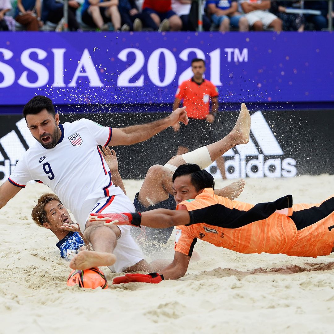 US Beach Mens National Team 3 Japan 4 2021 FIFA Beach Soccer World Cup