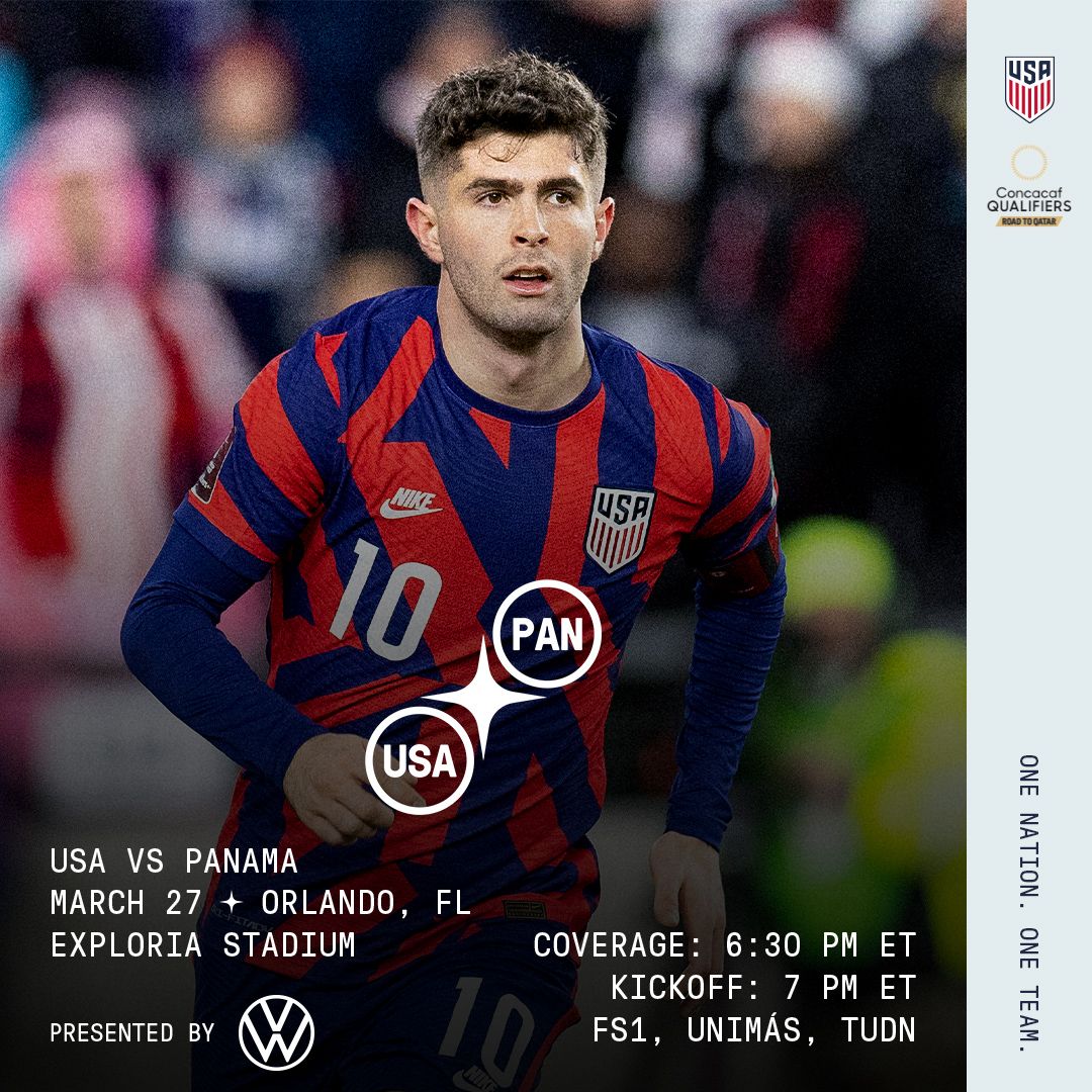 Preview: USMNT Aims To Take Major Step Towards World Cup Qualification Against Panama In Orlando, Fla.
