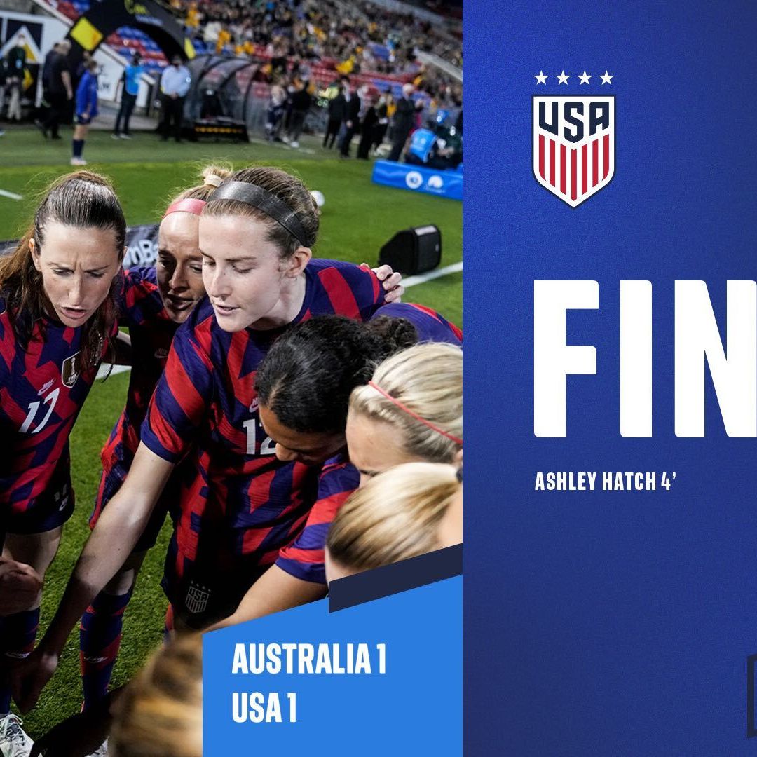 International Friendly 11 30 21 Australia vs USWNT Match Report