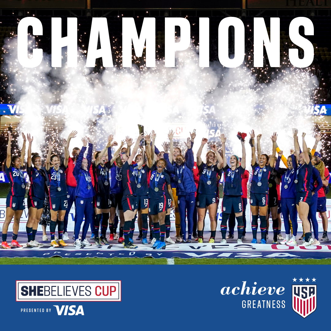 SheBelieves Cup uswnt 6 Argentina 0 Match Report Stats Standings