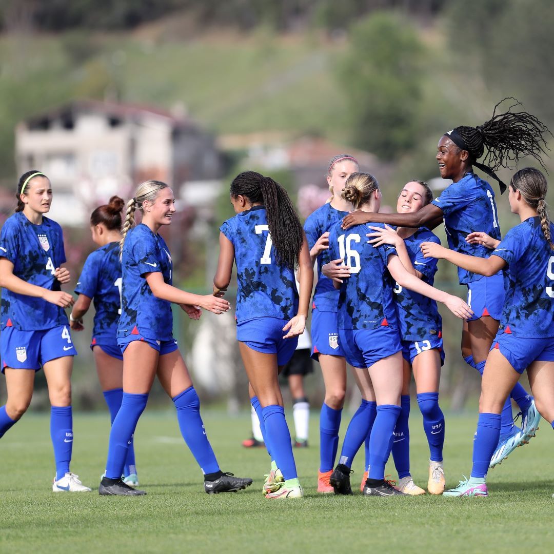 US U16 WYNT Dominates Botswana Claim Berth In Championship Game Uefa Friendship Tournament