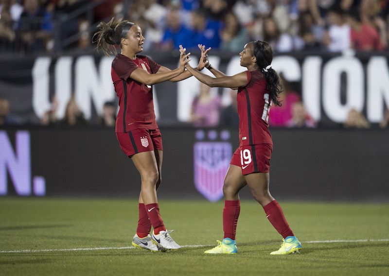 WNT - Mallory Pugh, Crystal Dunn