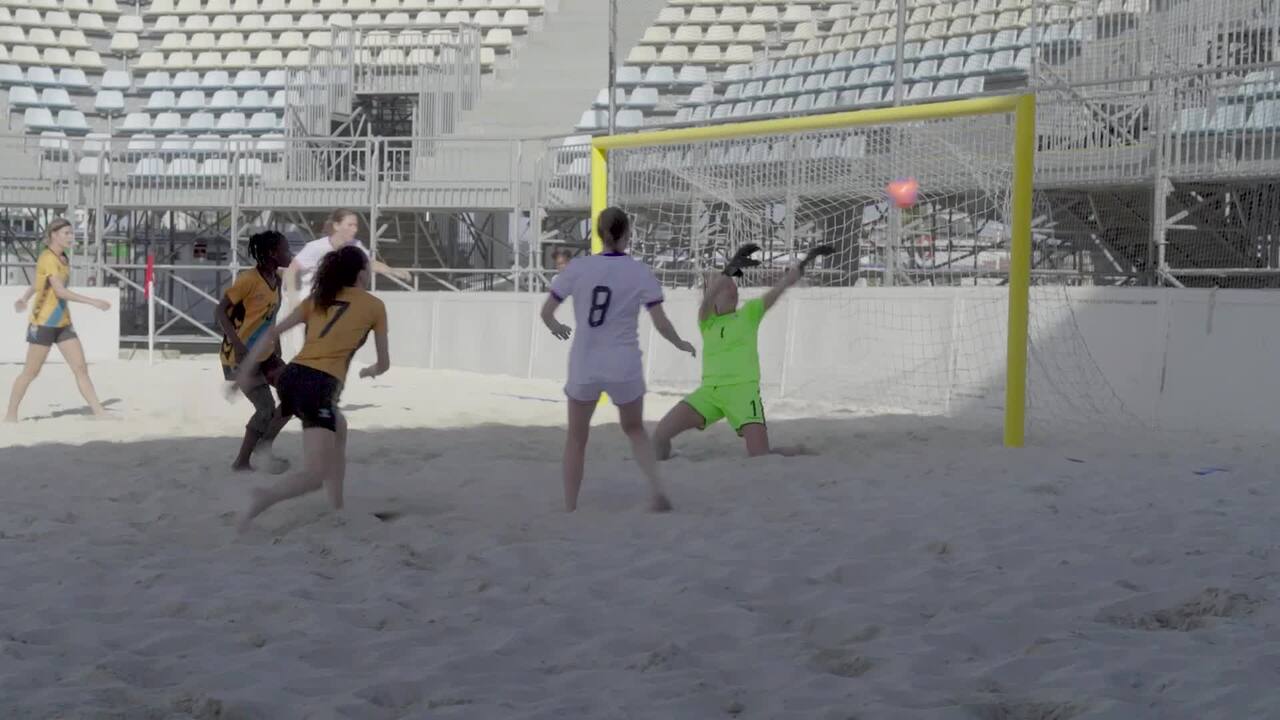 The U.S. Beach Women's National Soccer Team: Finish The Play