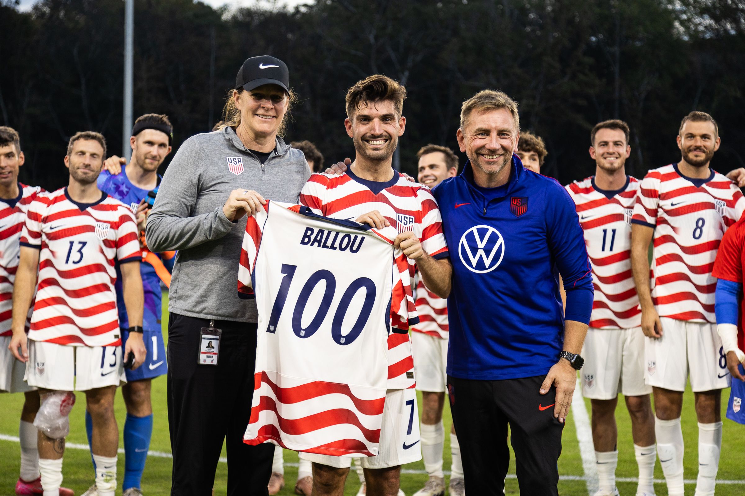 Adam Ballou Celebrates 100th Cap with U.S. Men’s CP National Team
