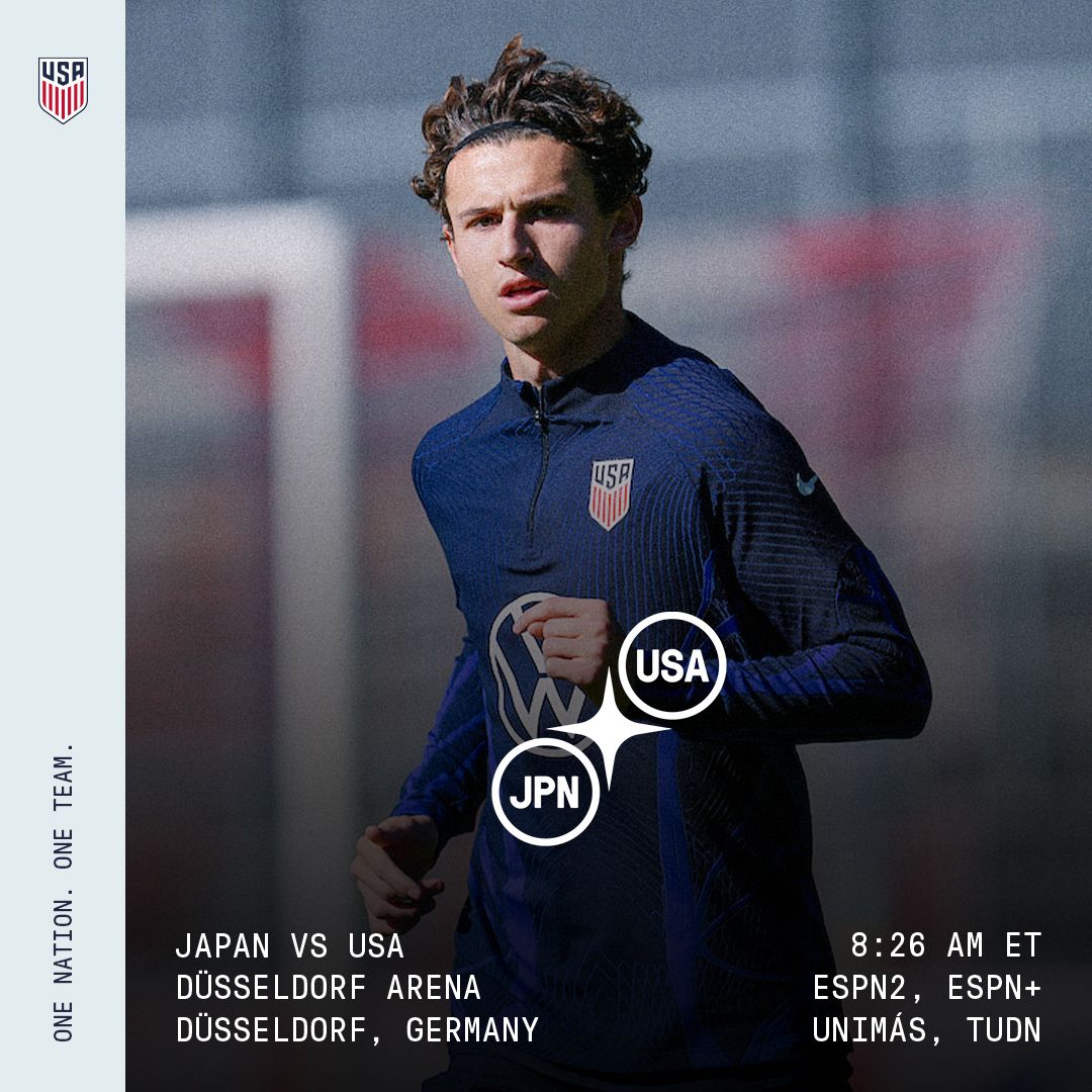 International Friendly USA vs Japan Preview TV Channels Start Time Standings
