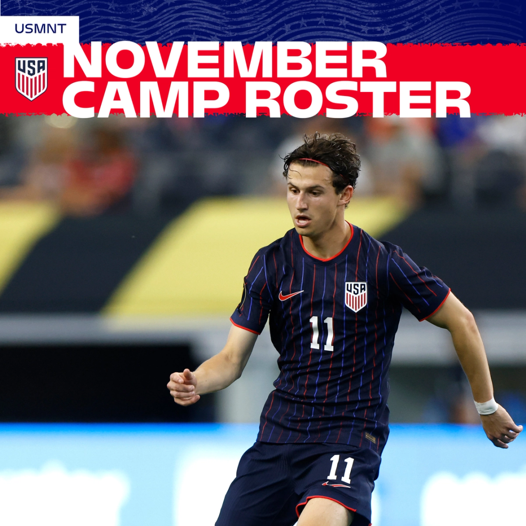USMNT Head Coach Mauricio Pochettino Selects 25 Players For November Training Camp Ahead of Matches Against World Cup-Qualified Nations Paraguay and Uruguay