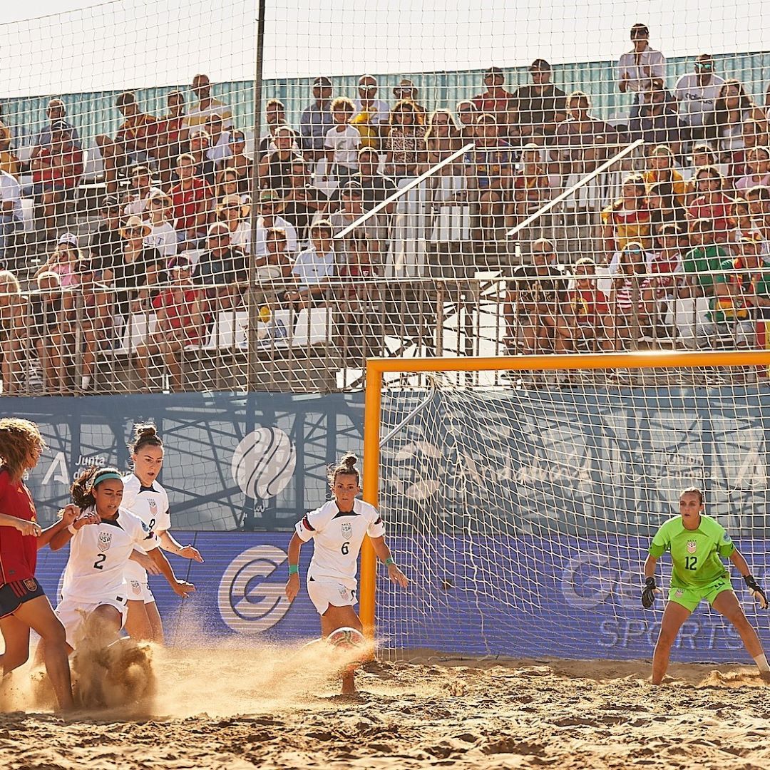 US Beach Soccer Womens National Team 2 Spain 5 Mundialito 2023